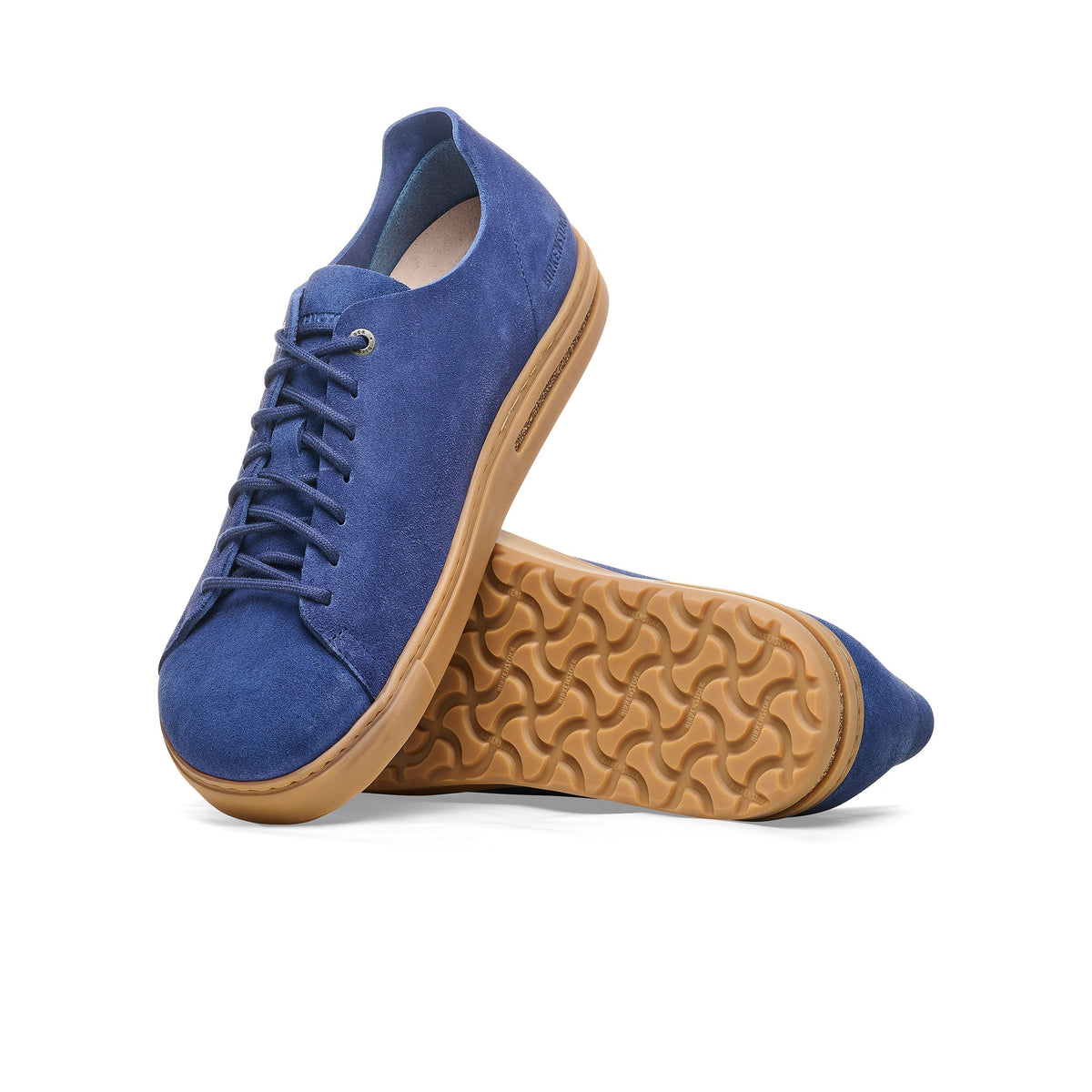 Bend Low Decon Indigo Blue Nubuck Leather