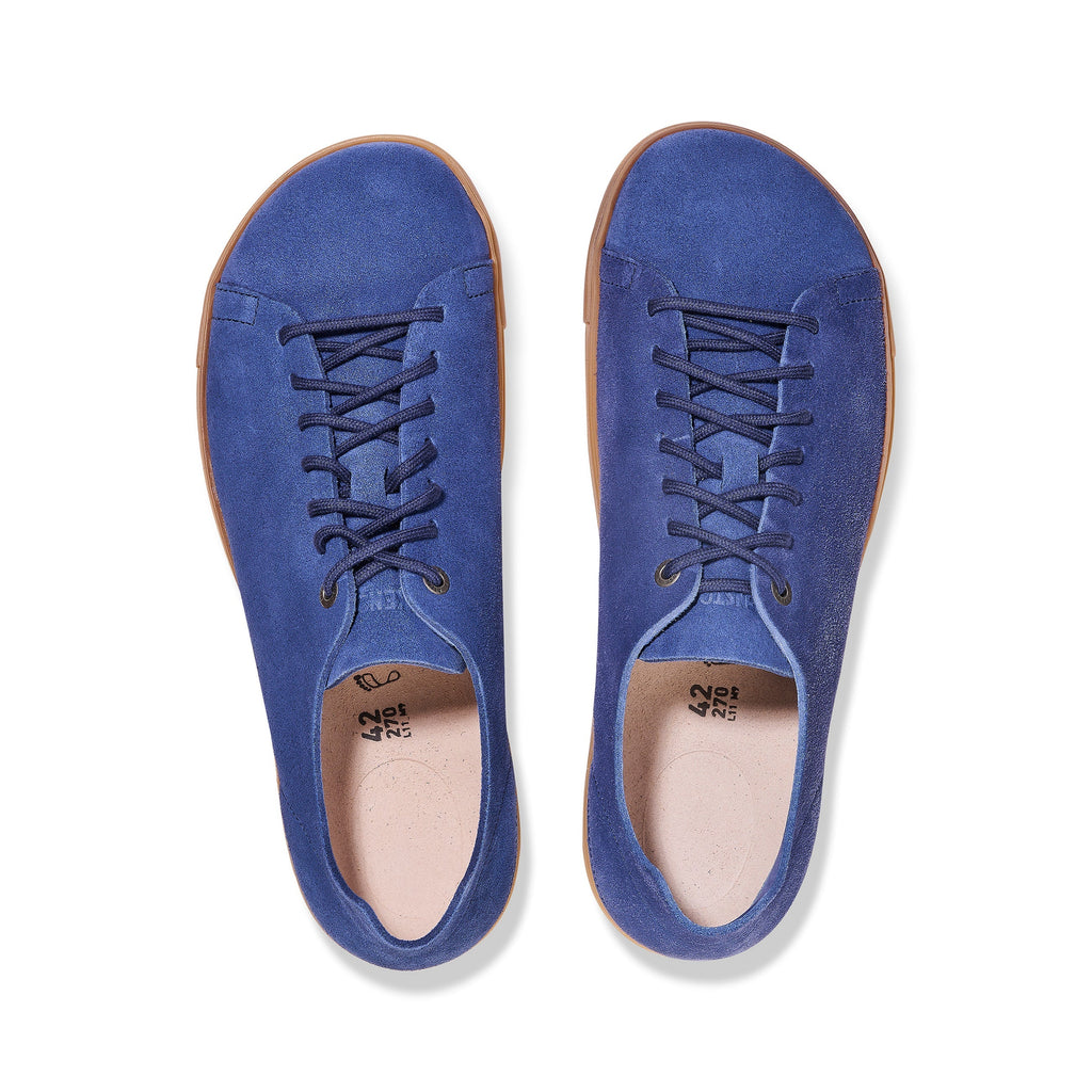 Bend Low Decon Indigo Blue Nubuck Leather
