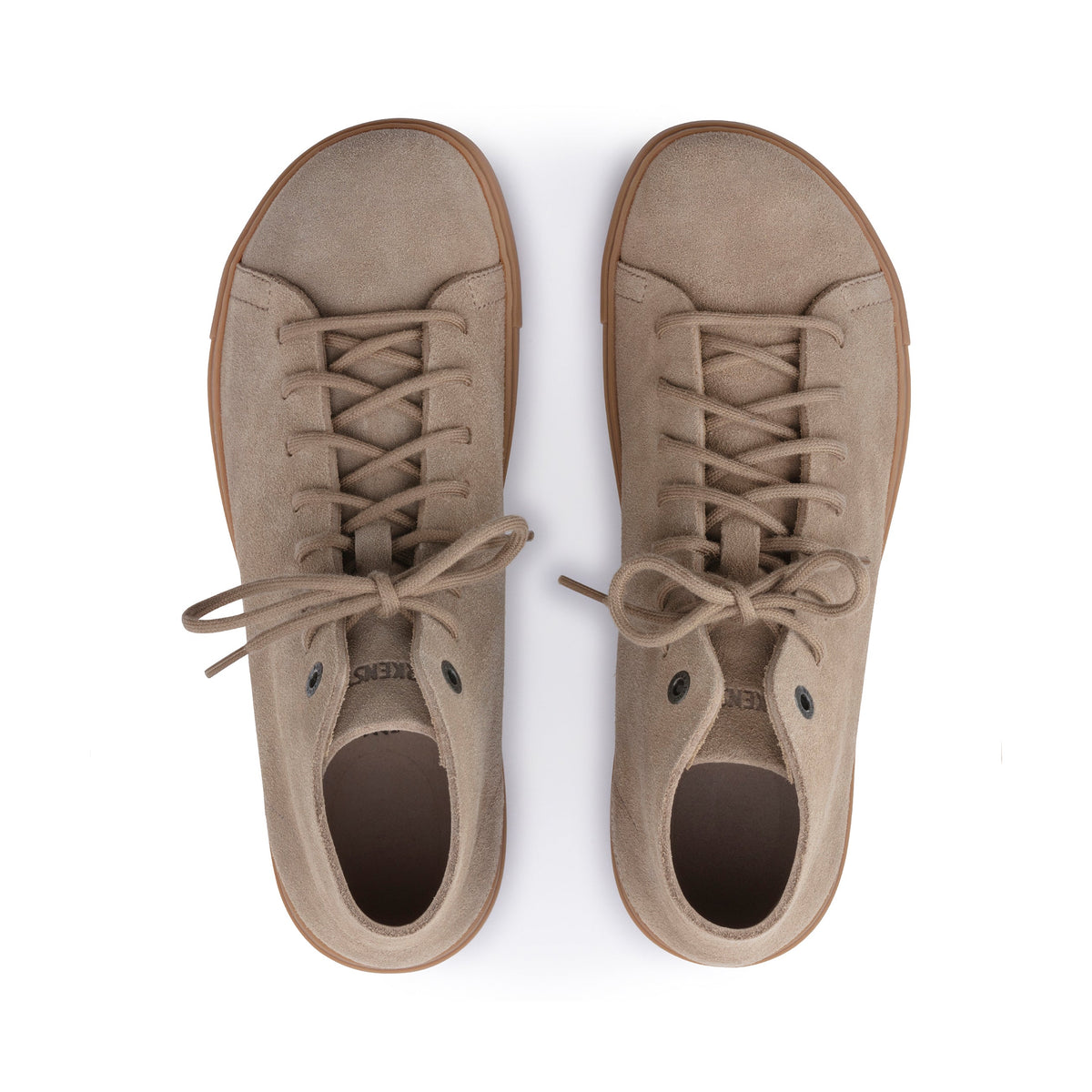Bend Mid Taupe Suede Leather