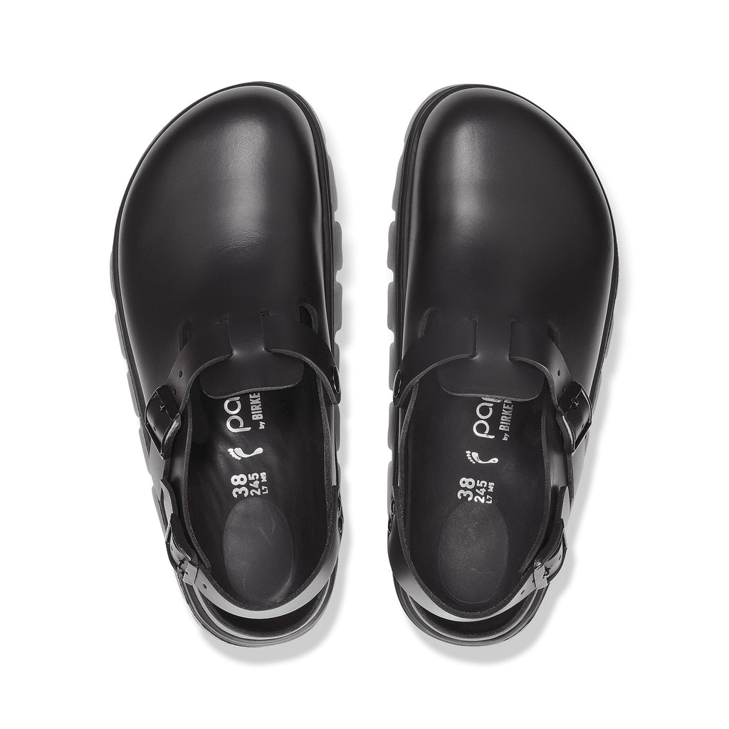 Tokio Chunky Exquisite Smooth Leather Black