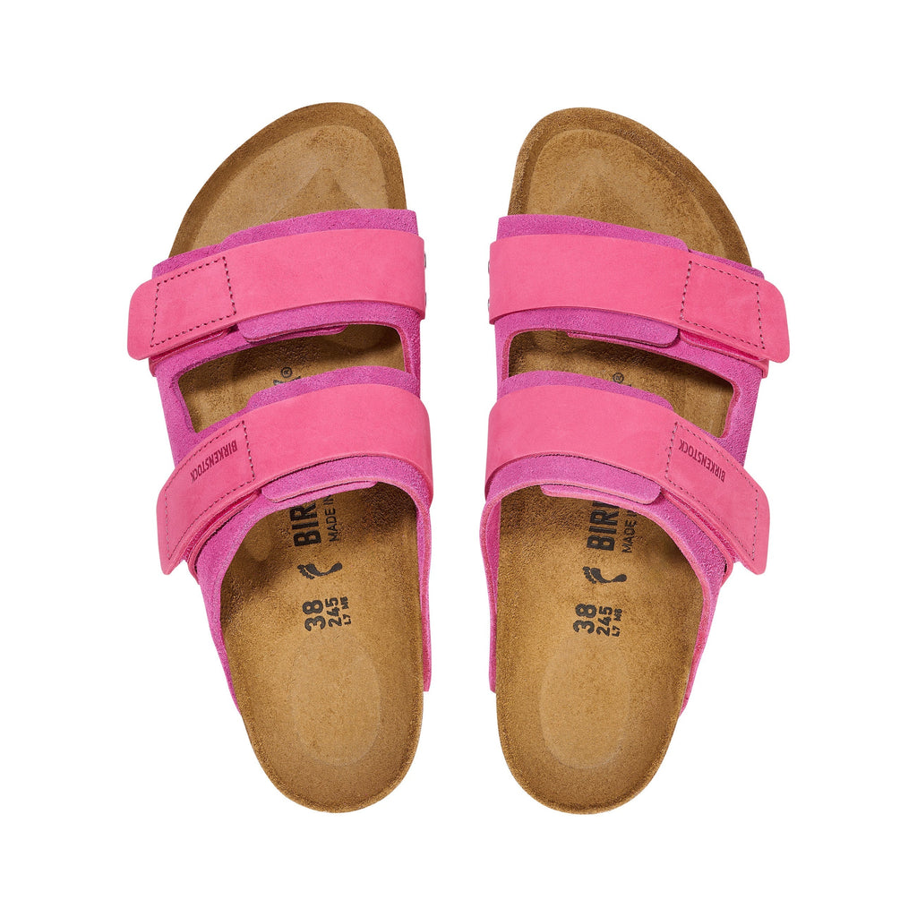 Uji Fuchsia Tulip Suede/Nubuck Leather