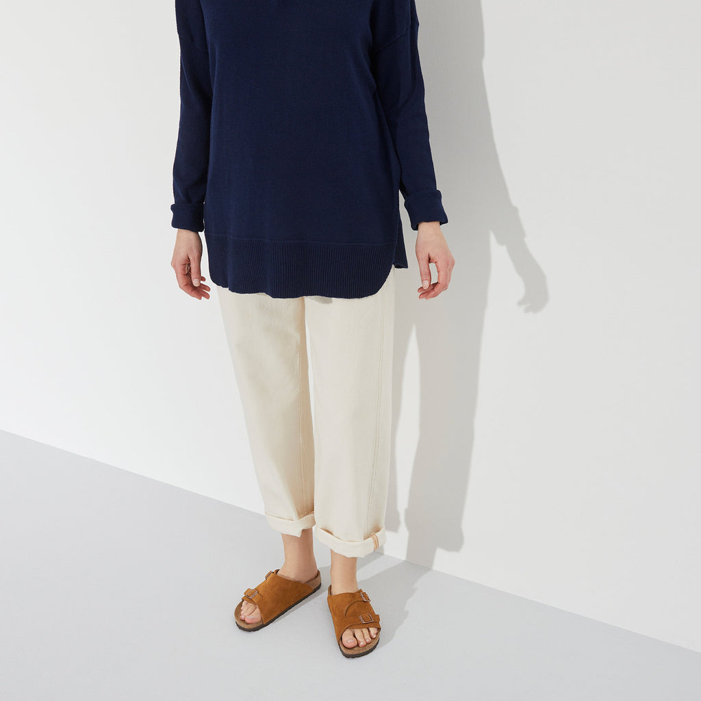 Zurich Mink Suede Leather